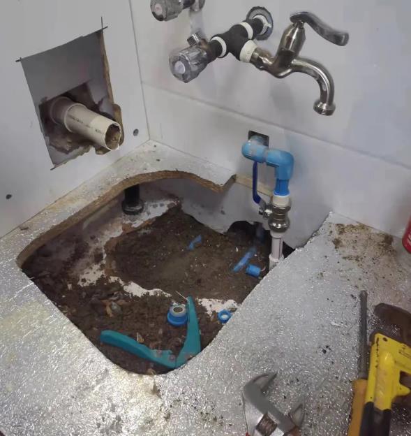 上海厨房漏水检测服务案例